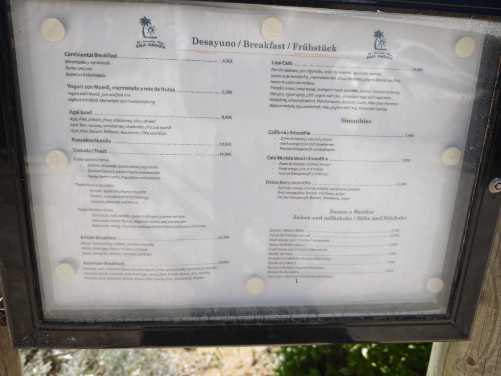 Restaurant Platja Cala Murada
